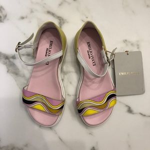 Emilio Pucci Girls Sandals Size 31